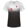 Women's V-Neck Ombre T-Shirt Thumbnail